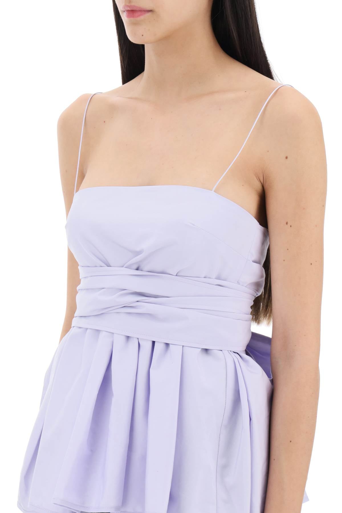 Cecilie Bahnsen 'James' Top   Purple