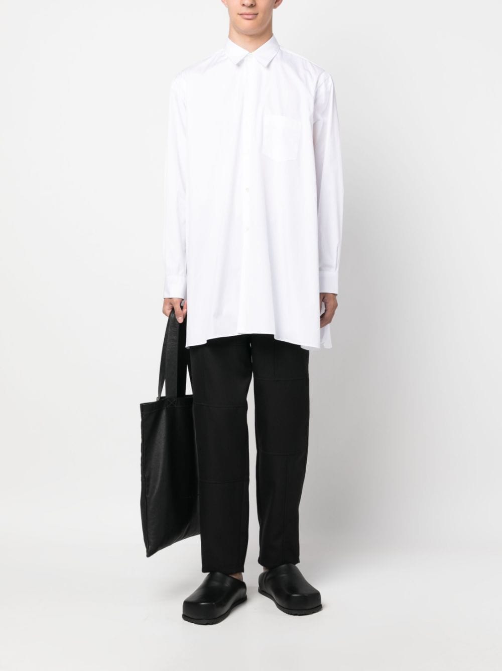 Comme Des Garcons Shirts White