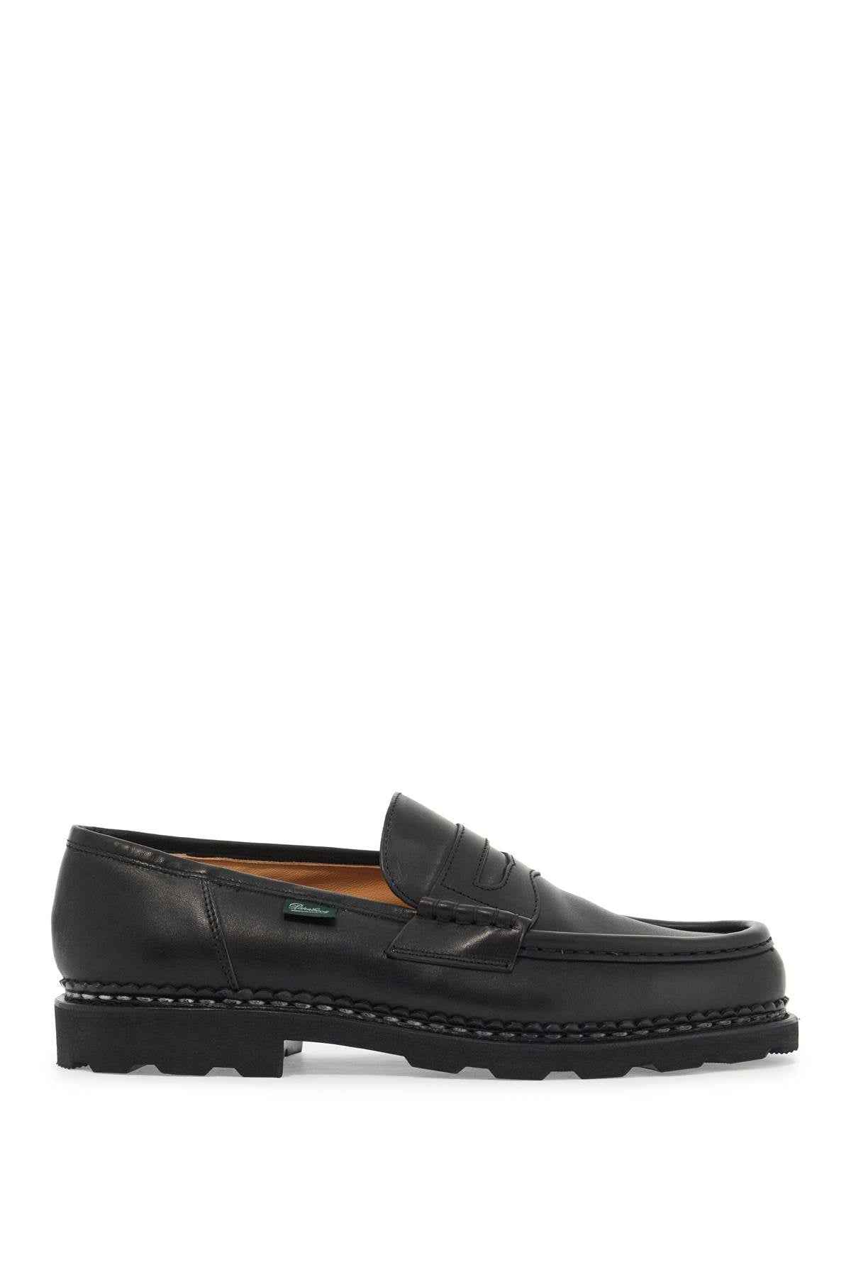 Paraboot leather reims penny loafers