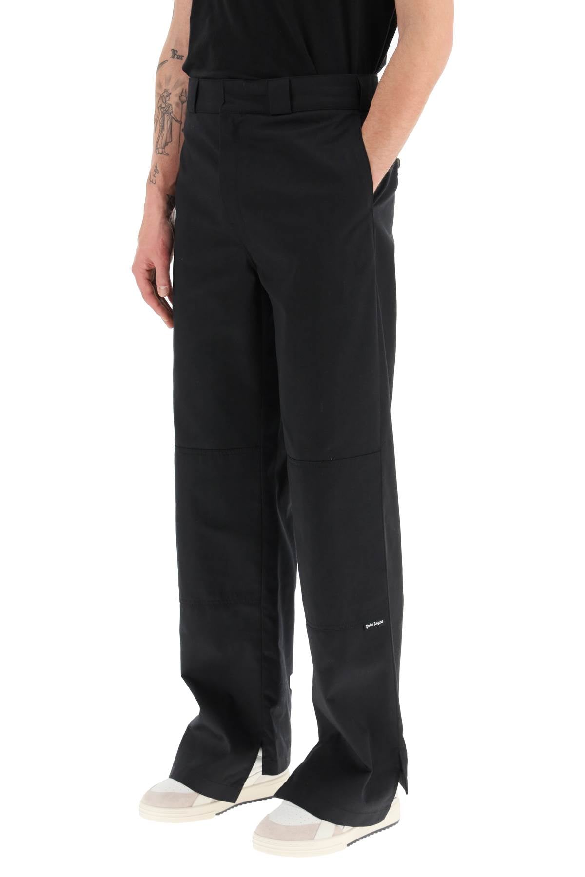 Palm Angels Chino Pants   Black