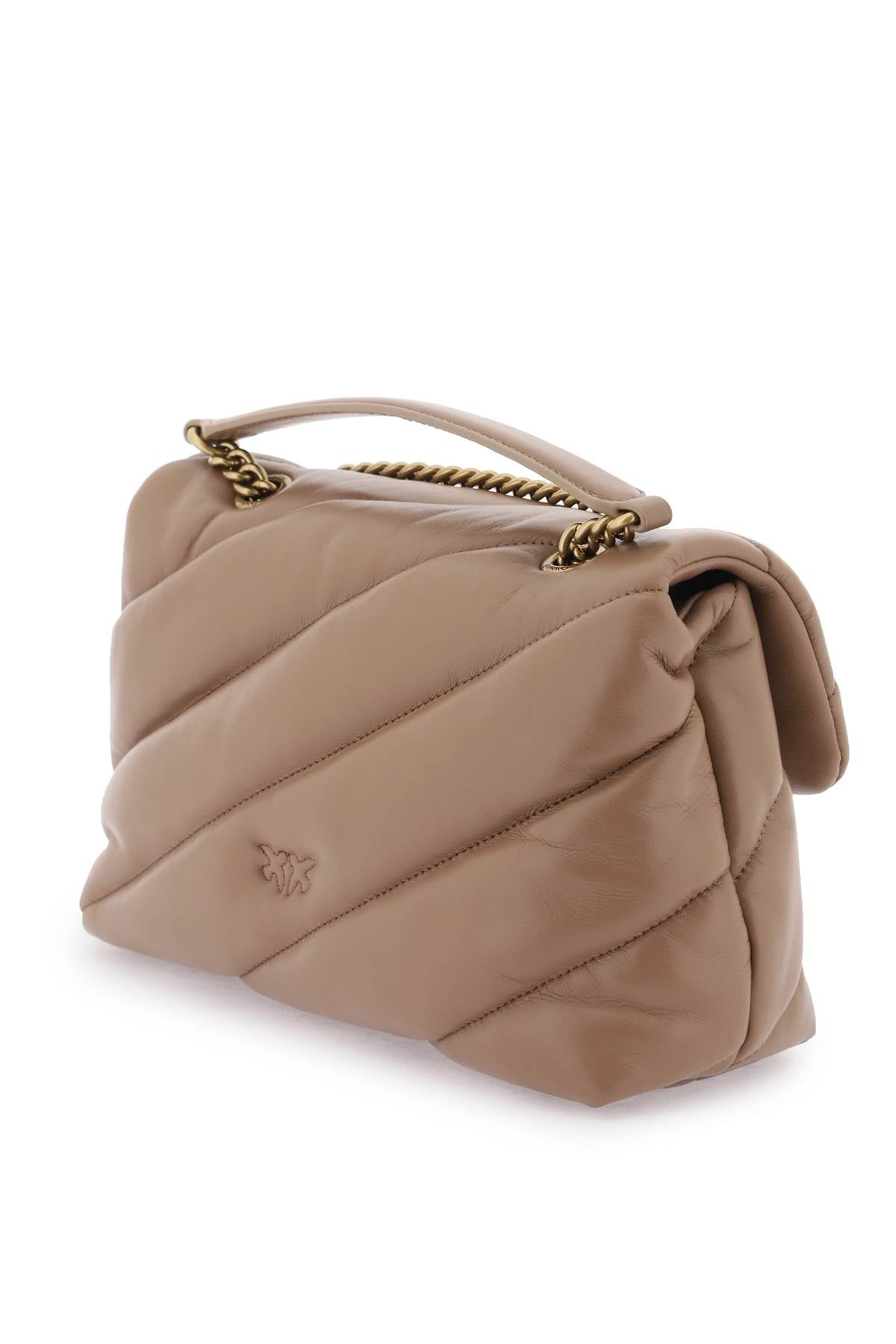 Pinko love classic puff maxi quilt bag