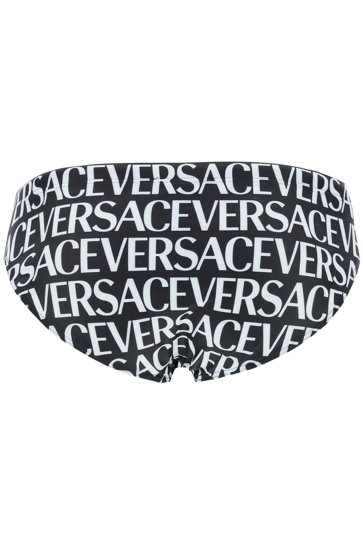 versace allover swim briefs