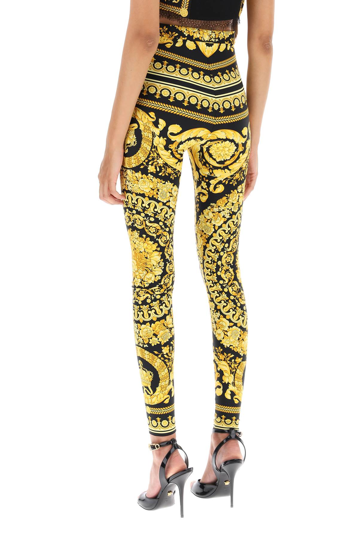 Versace barocco leggings