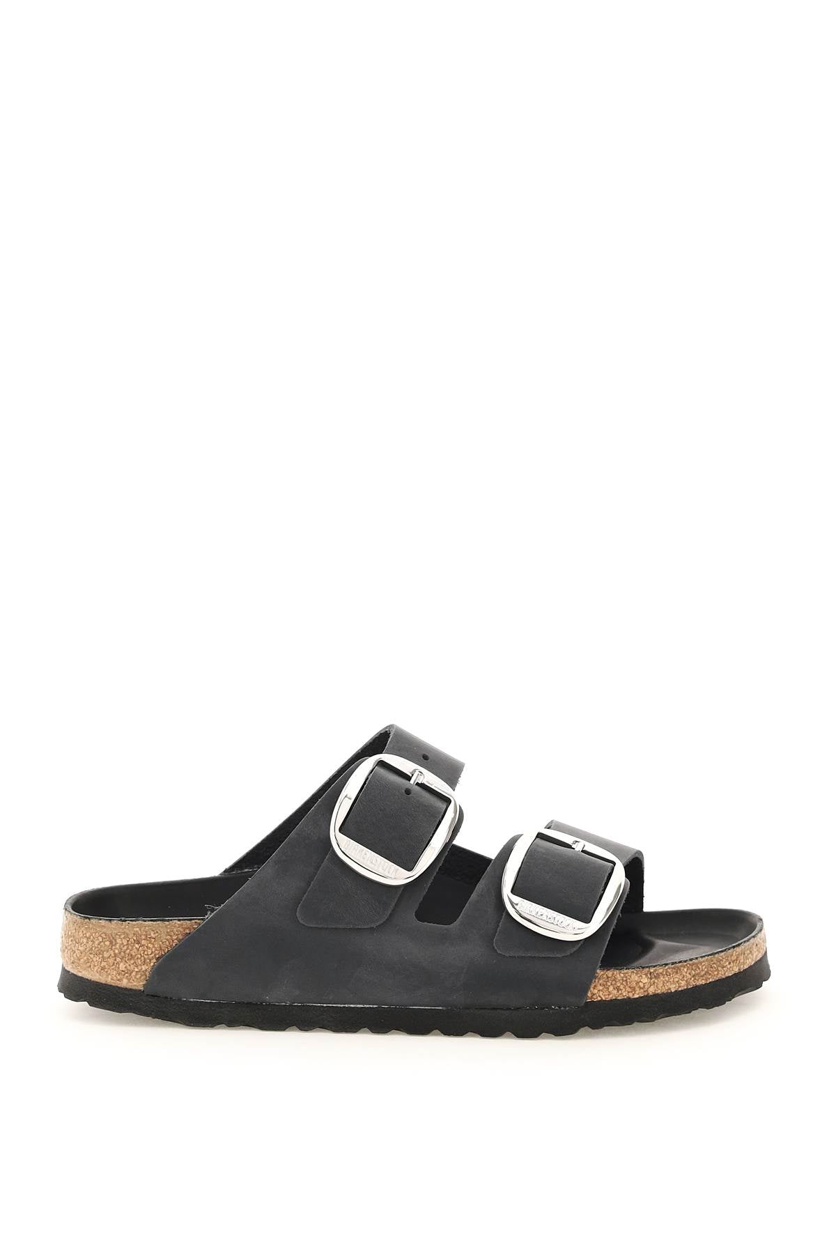 Birkenstock big buckle arizona slides