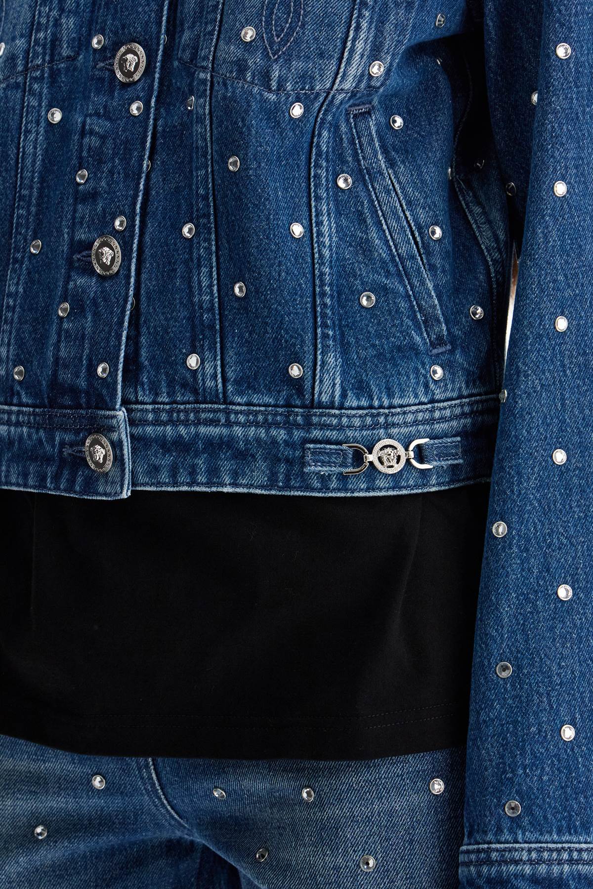 Versace "starry sky denim jacket