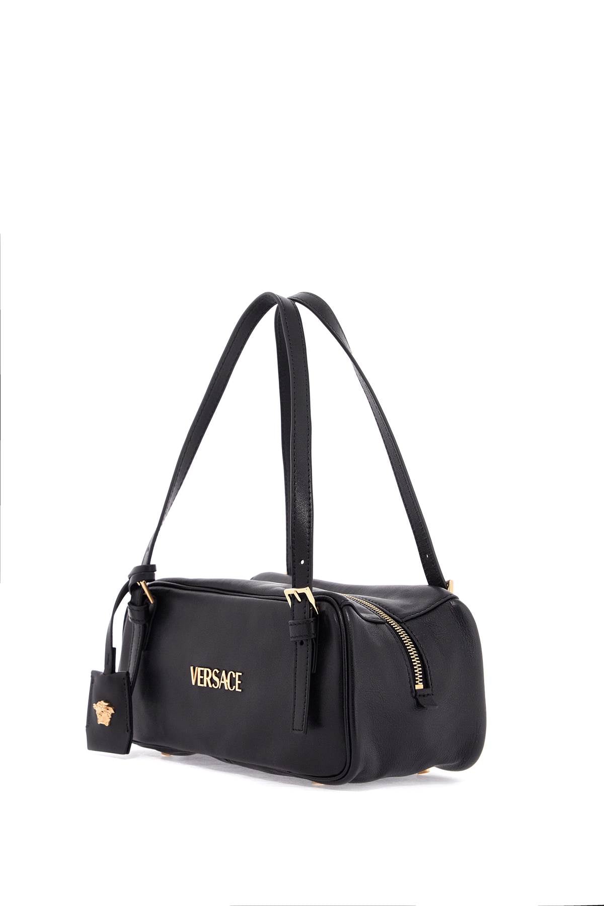 Versace nappa leather bowling bag