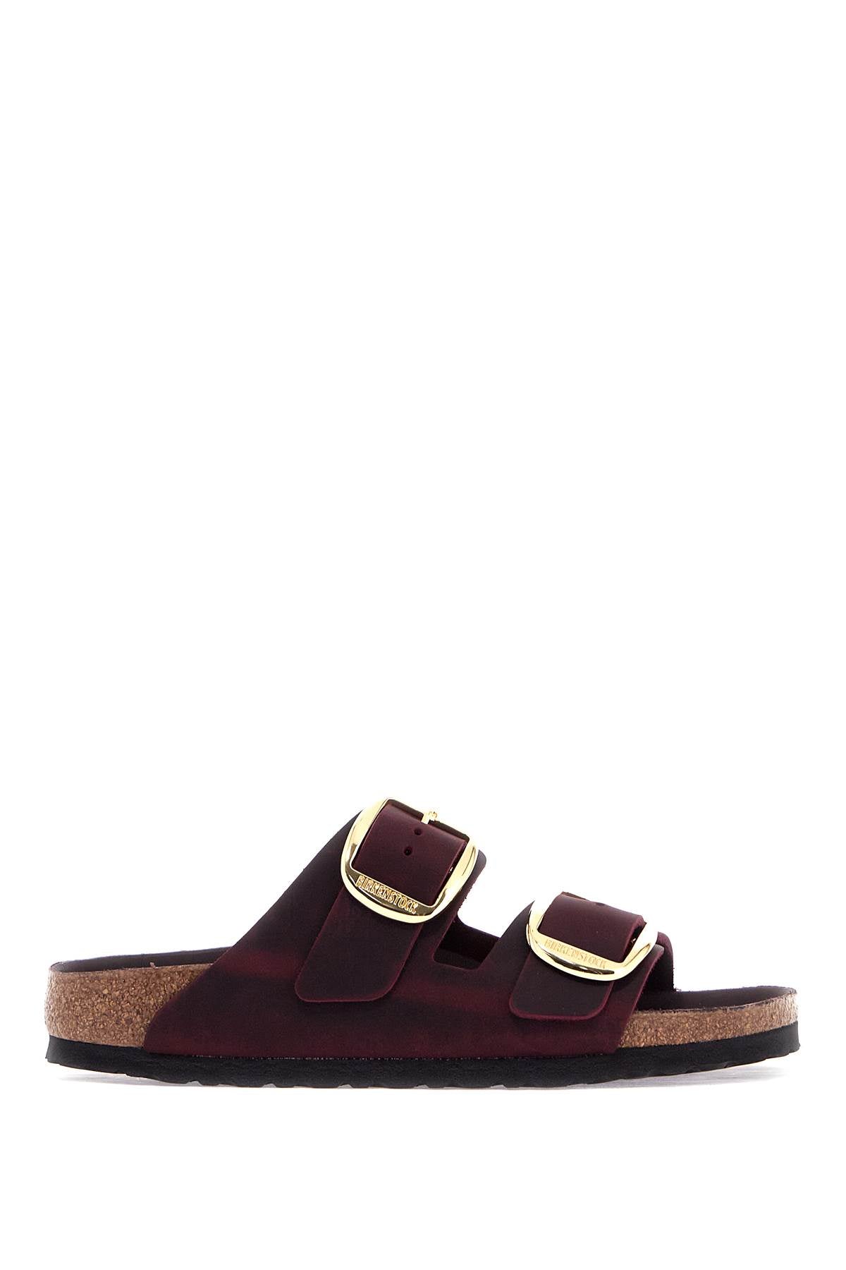 Birkenstock big buckle arizona slides