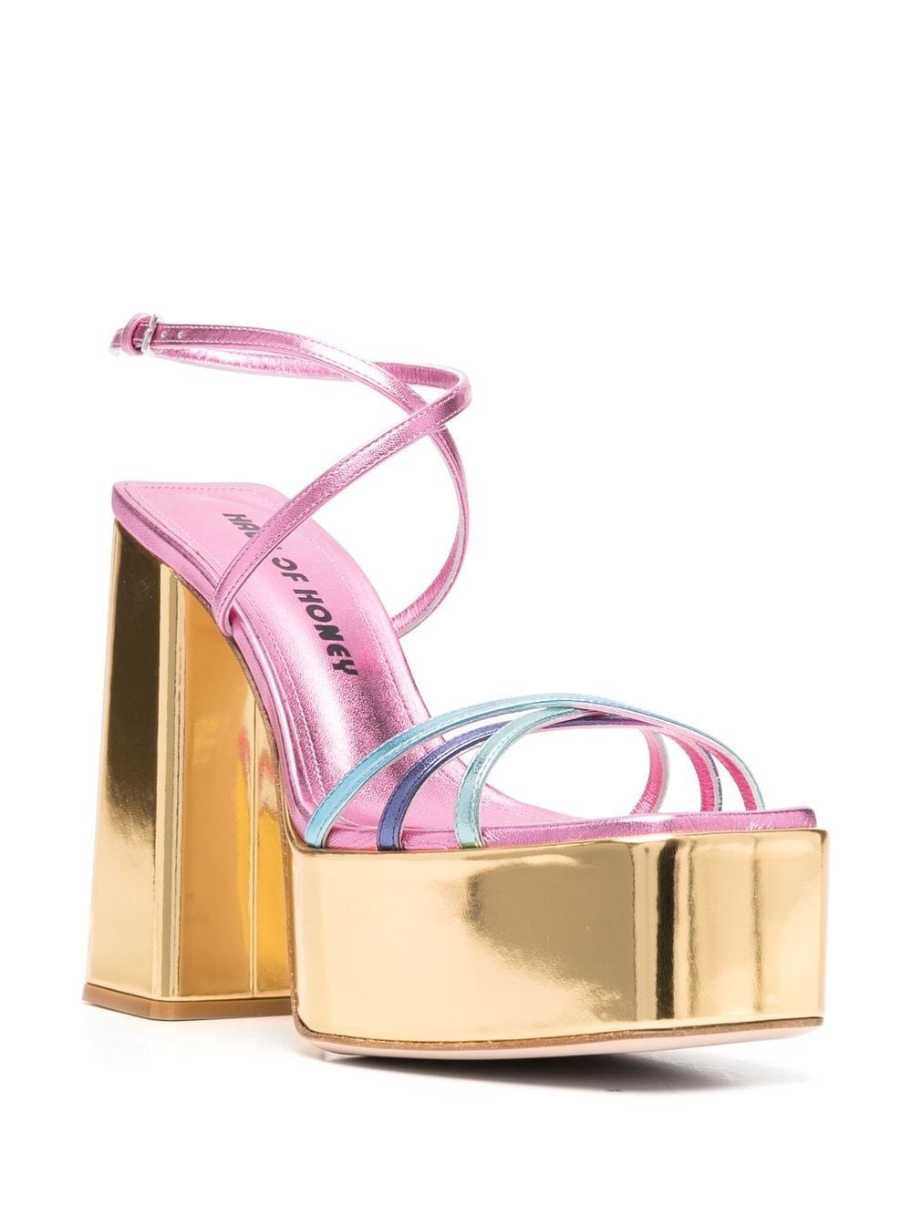 HAUS OF HONEY Sandals Golden