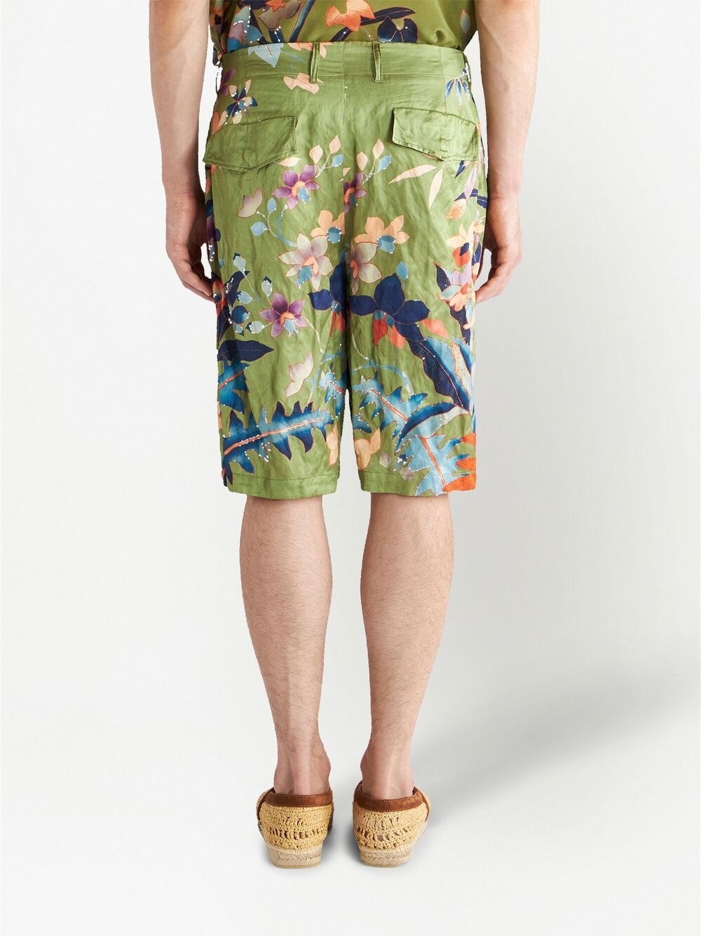 Etro Shorts Green