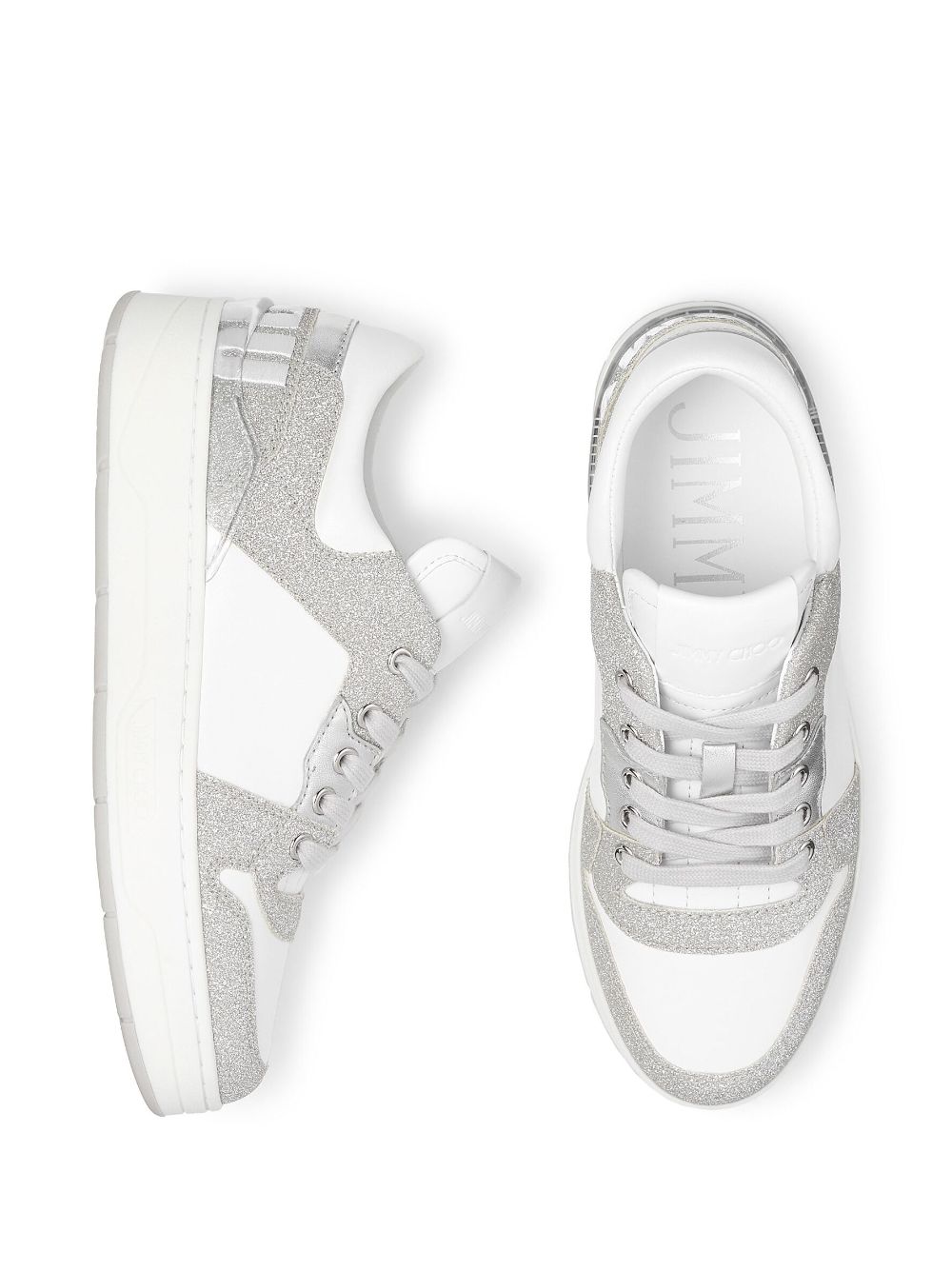 Jimmy Choo Sneakers Silver