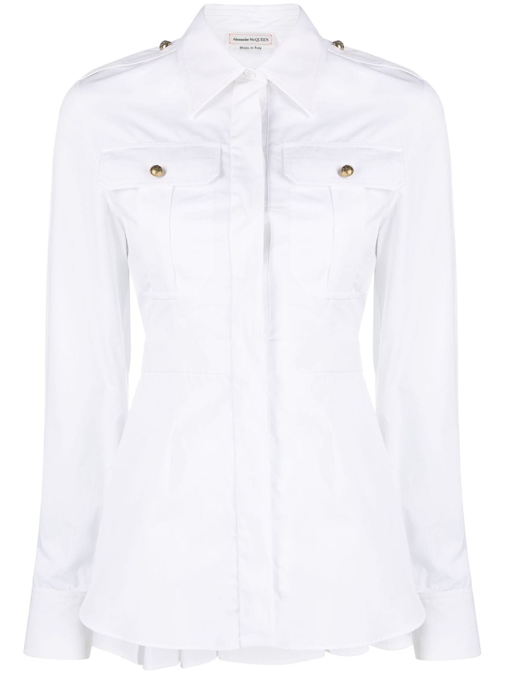 Alexander McQueen Shirts White