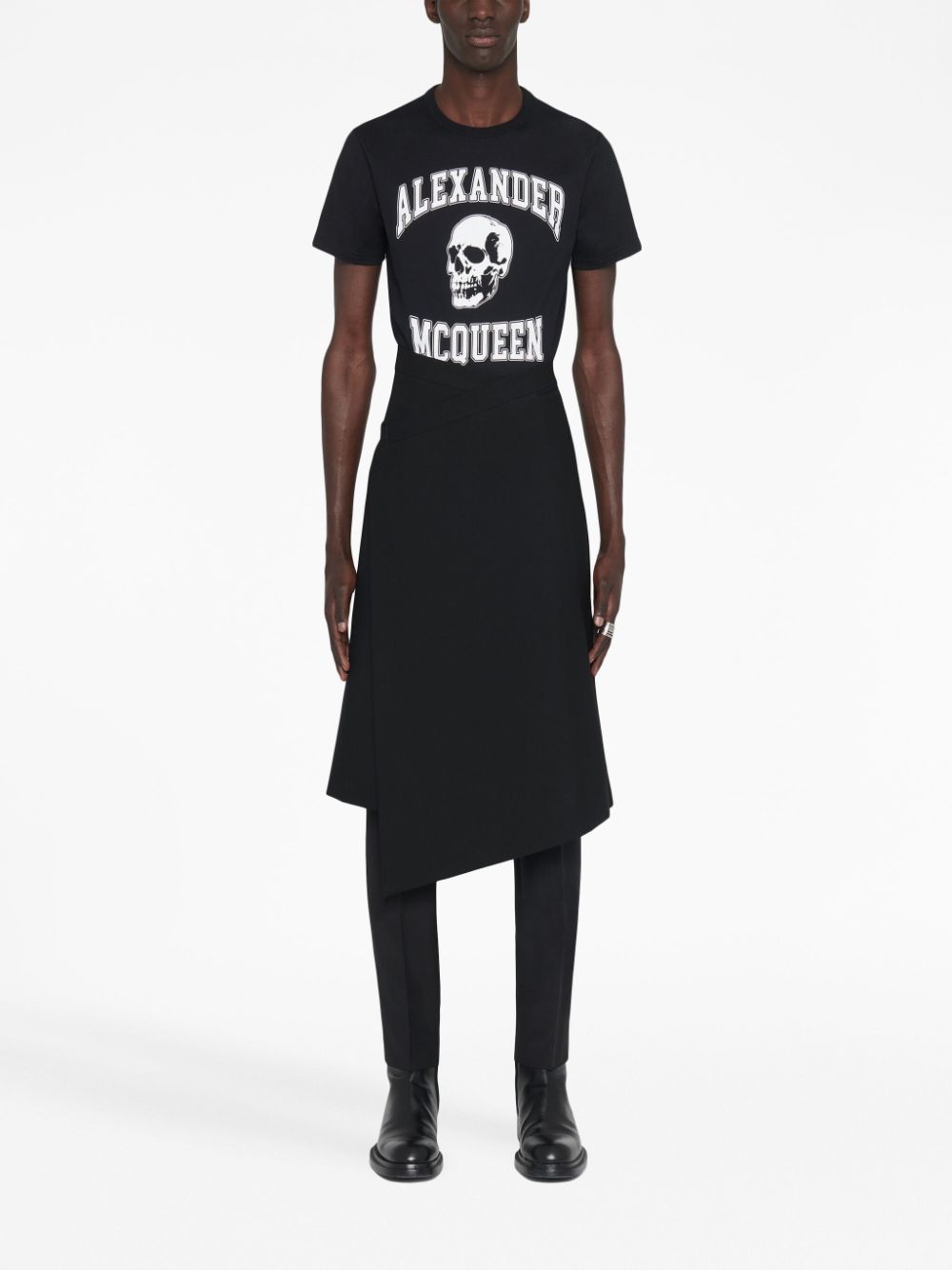 Alexander McQueen T-shirts and Polos Black