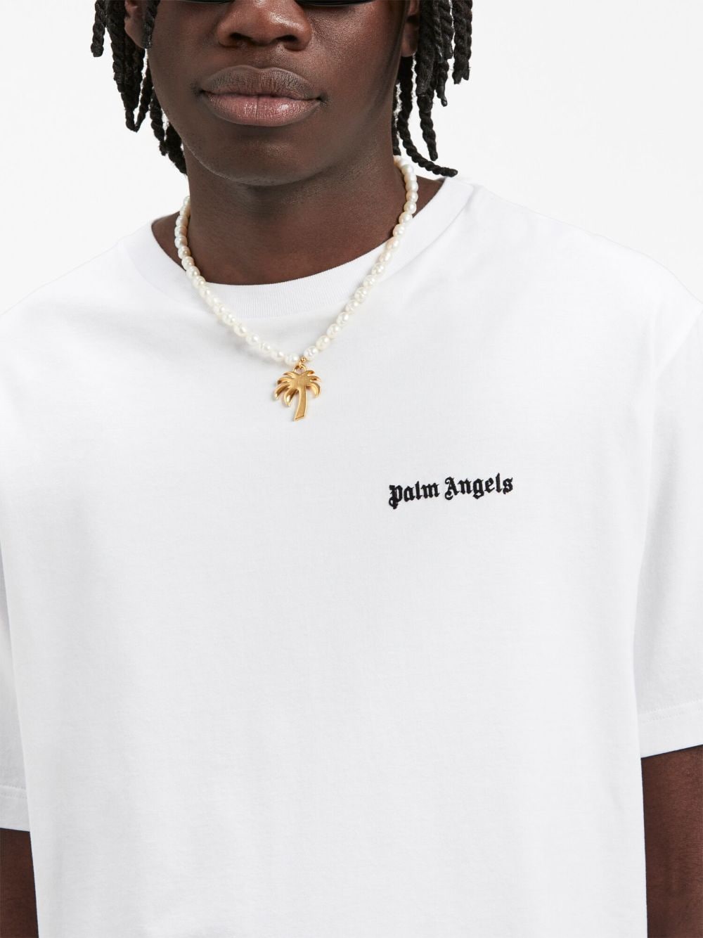 Palm Angels T-shirts and Polos White