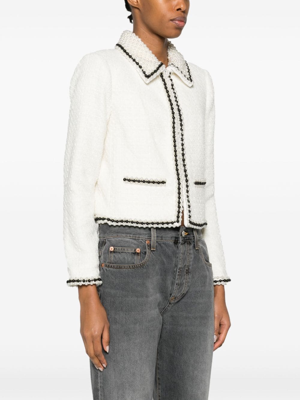 Alice + Olivia Jackets White