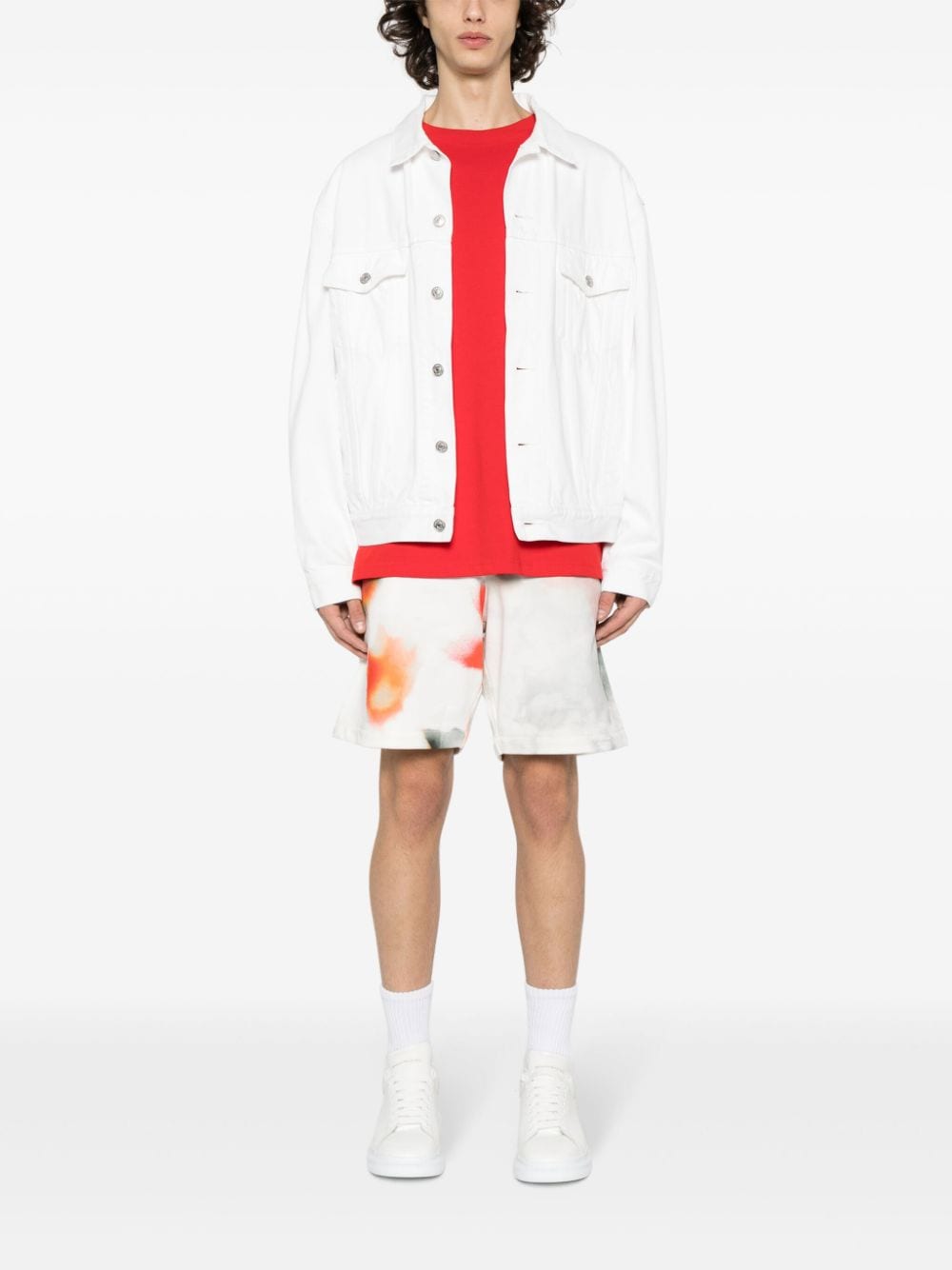 Alexander McQueen Shorts White