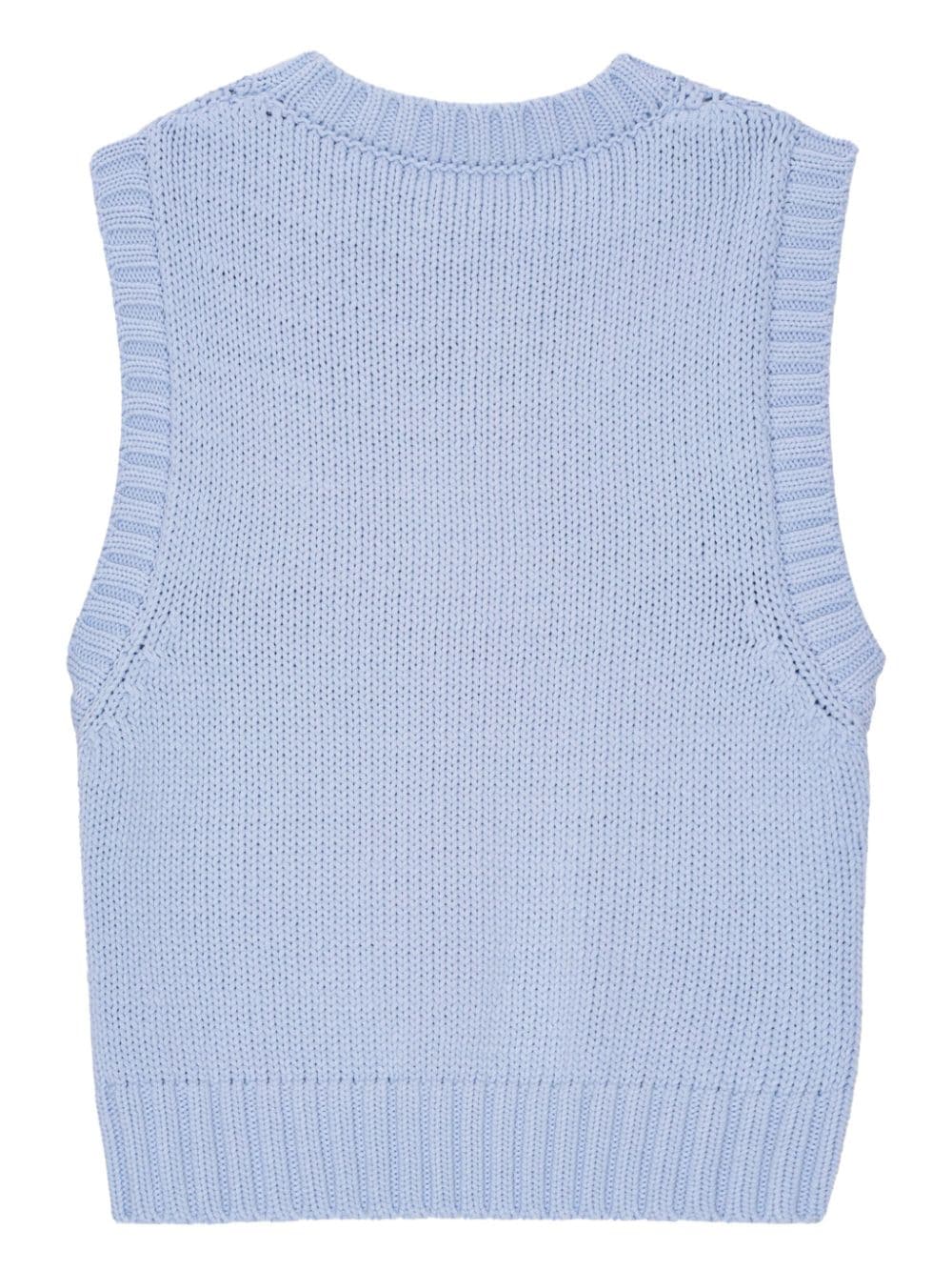 GANNI Sweaters Clear Blue