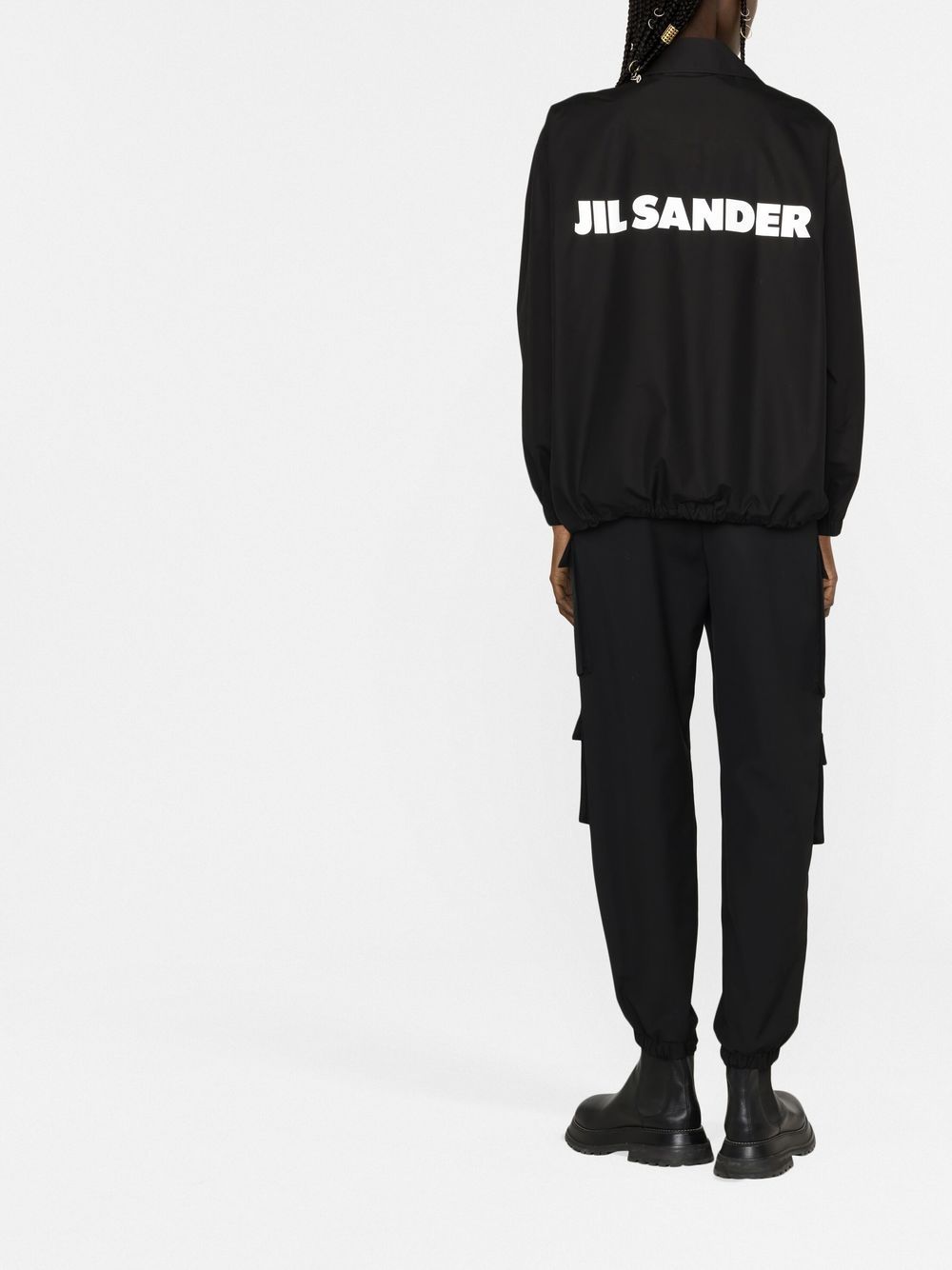 JIL SANDER CAPSULE Coats Black