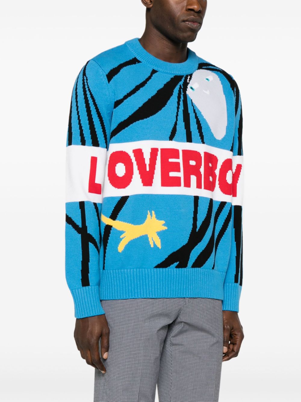 CHARLES JEFFREY LOVERBOY PRE Sweaters Blue