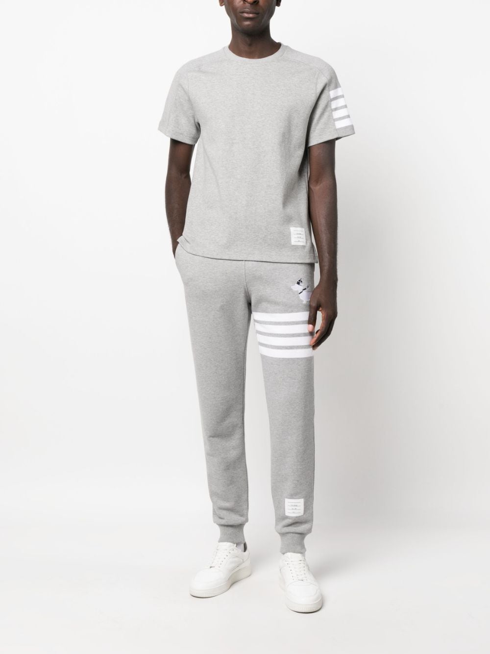 Thom Browne T-shirts and Polos Grey