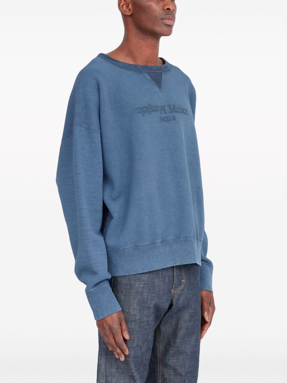 Maison Margiela Sweaters Blue