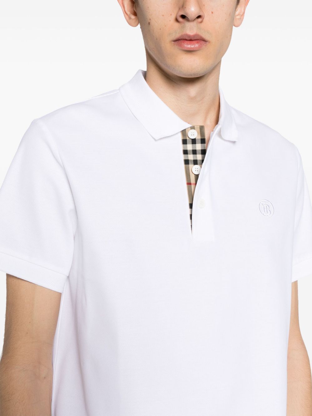 Burberry T-shirts and Polos White