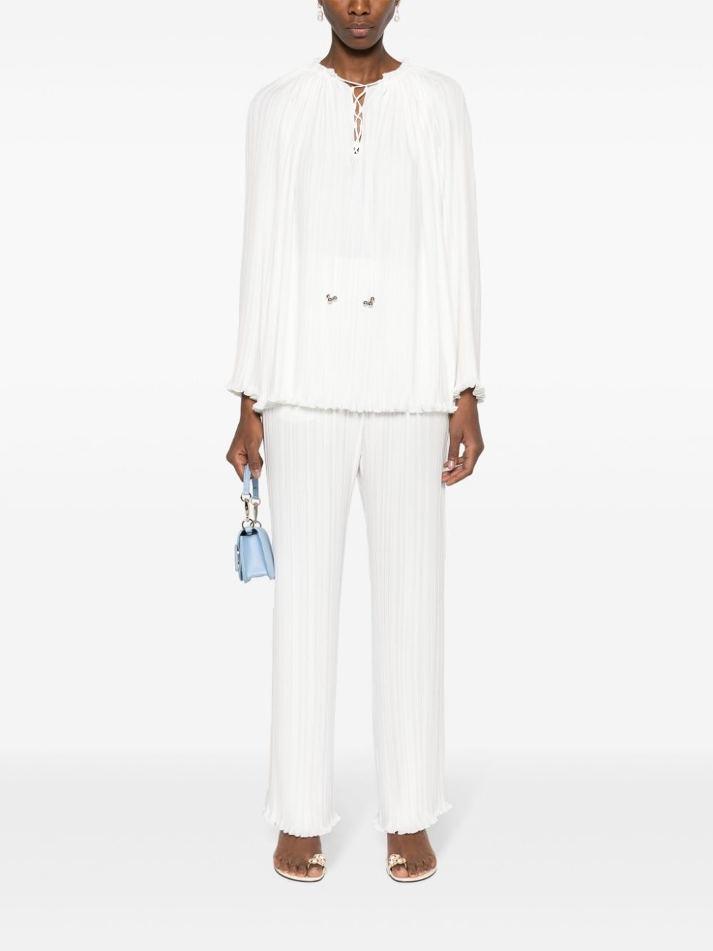 Lanvin Trousers White