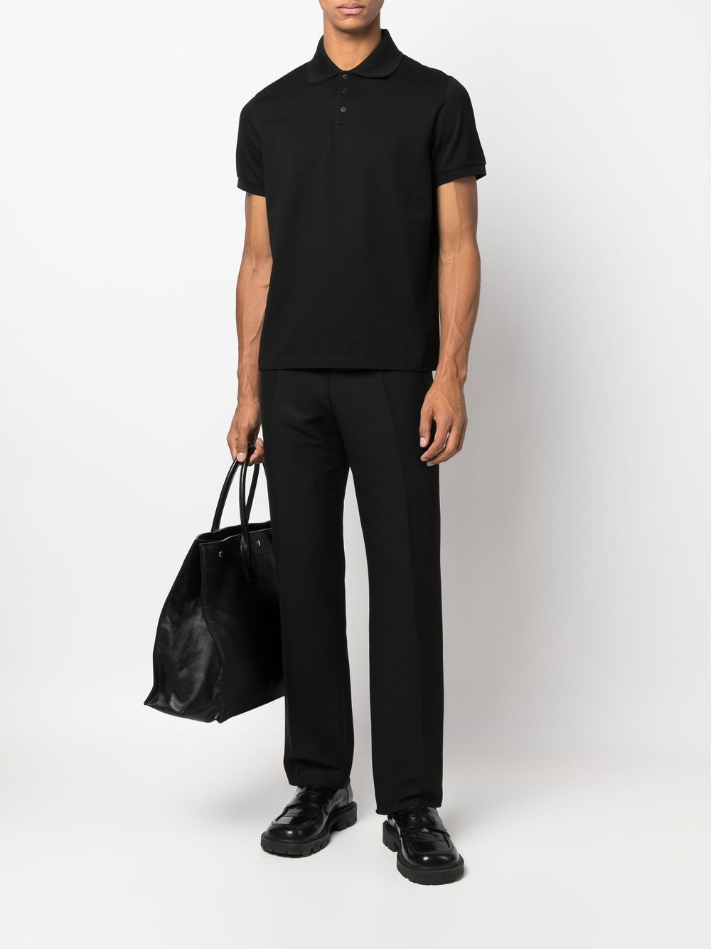 Saint Laurent  T-shirts and Polos Black