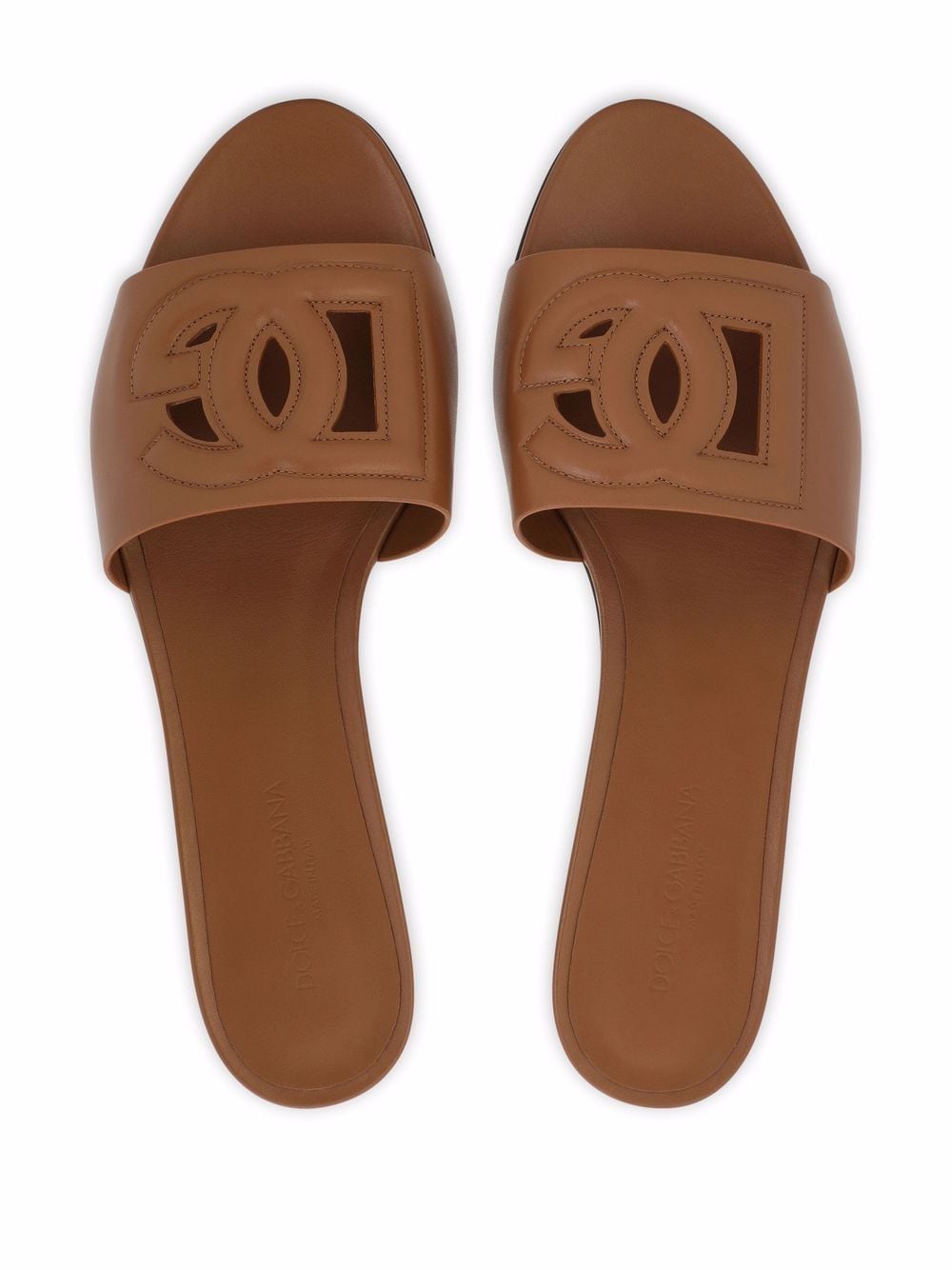 Dolce & Gabbana Sandals Leather Brown