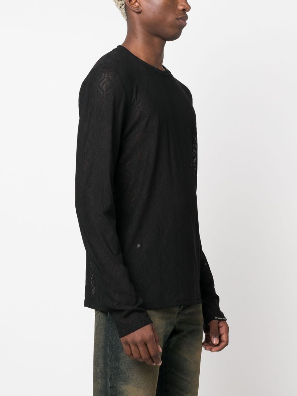 MARINE SERRE Sweaters Black