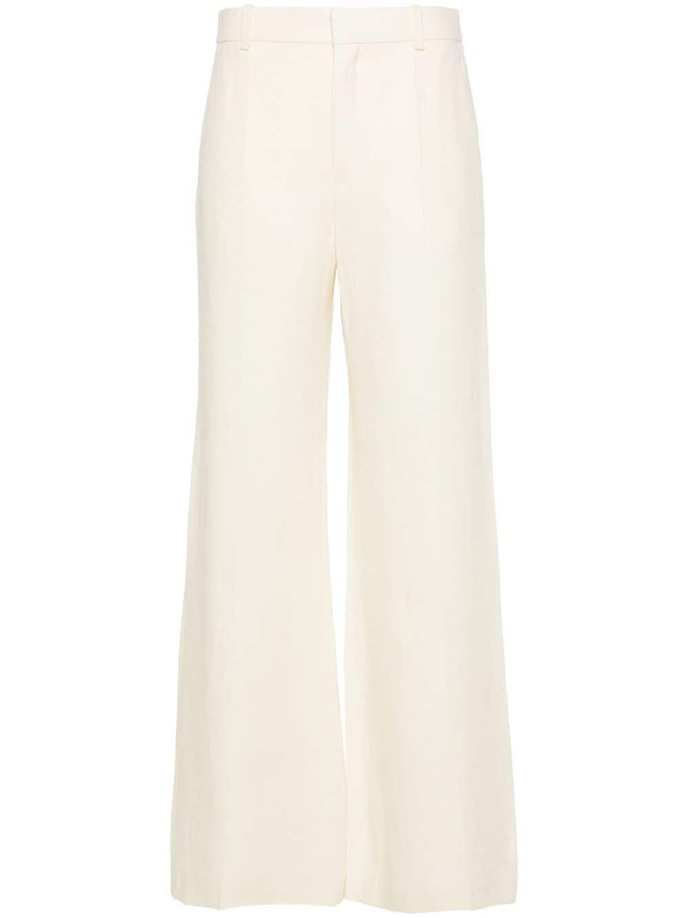 Chloè Trousers White