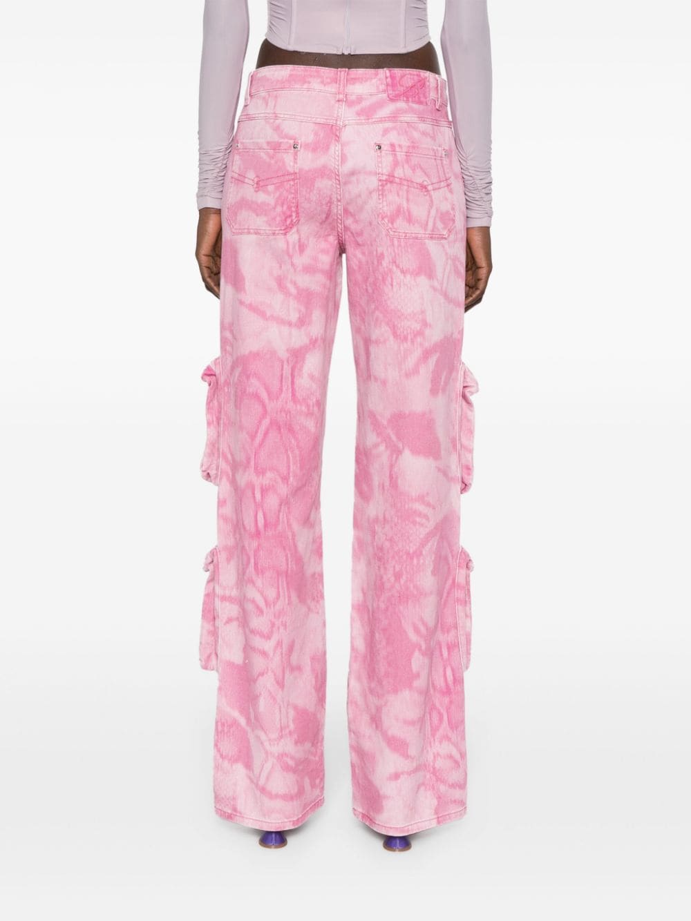 Blumarine Trousers Pink