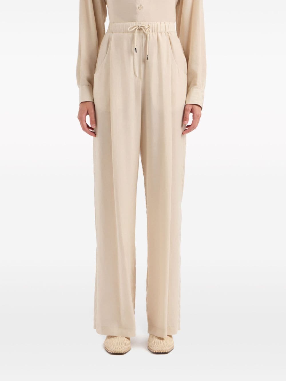 Emporio Armani Trousers Beige