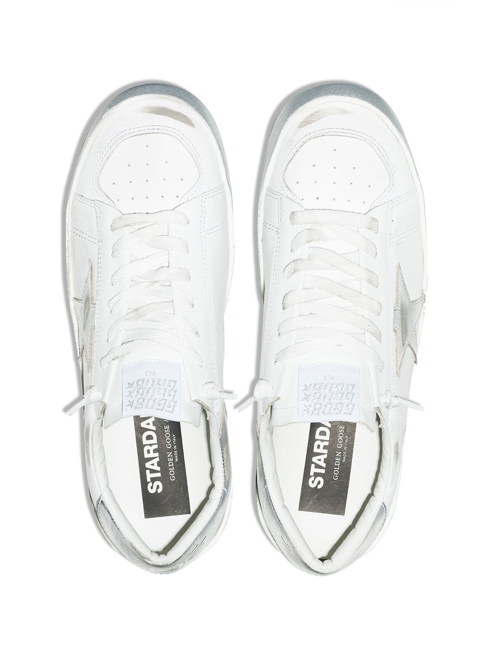 Golden Goose Sneakers Silver