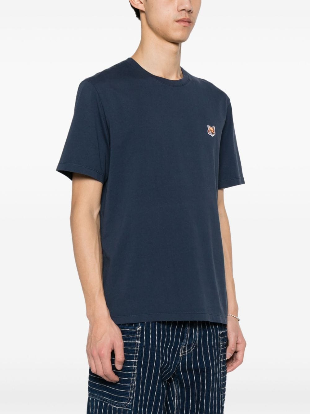 MAISON KITSUNE' T-shirts and Polos Blue