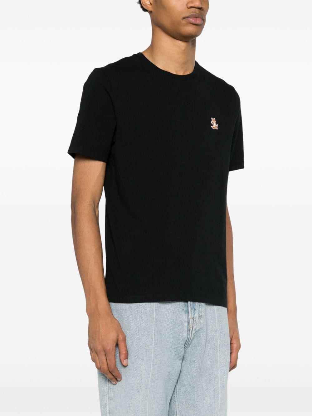 MAISON KITSUNE' T-shirts and Polos Black