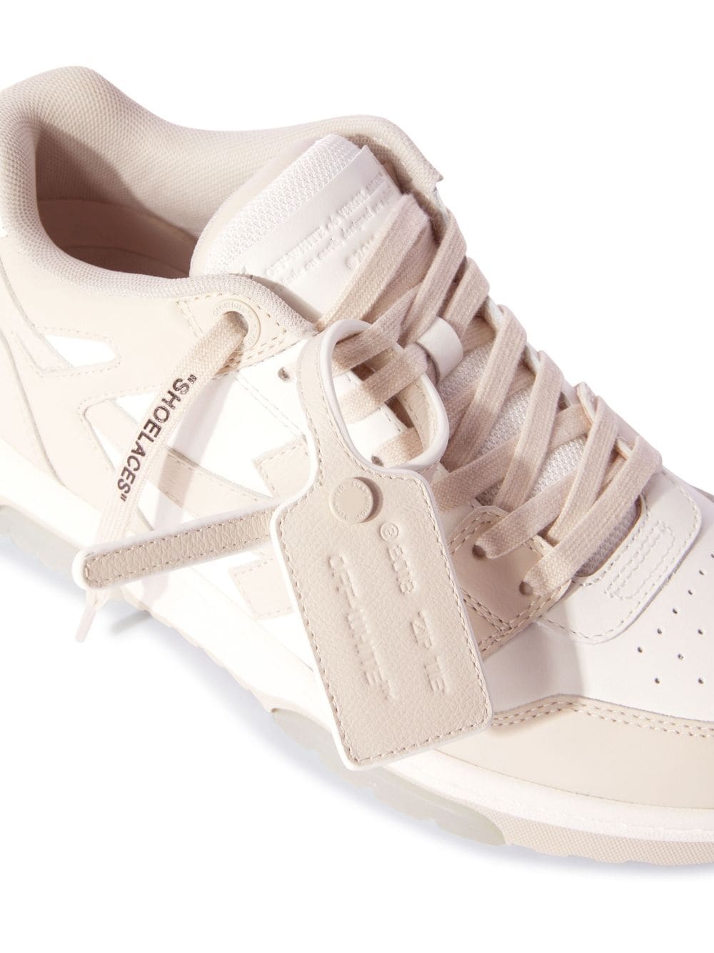 Off White Sneakers Beige