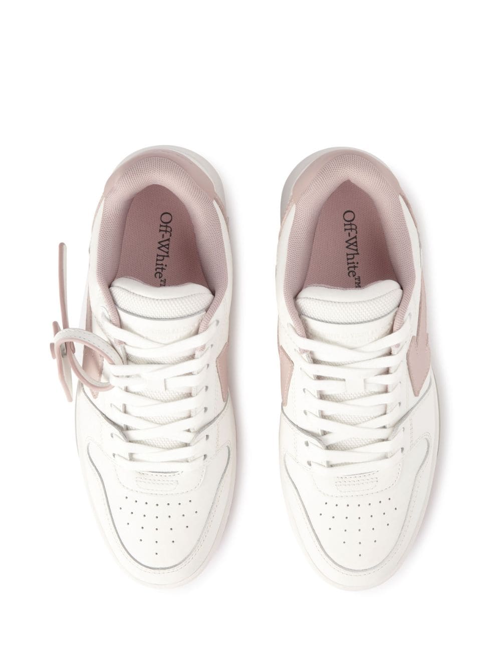 Off White Sneakers Pink