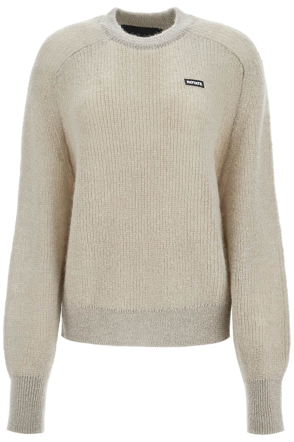 Rotate mohair blend pullover sweater