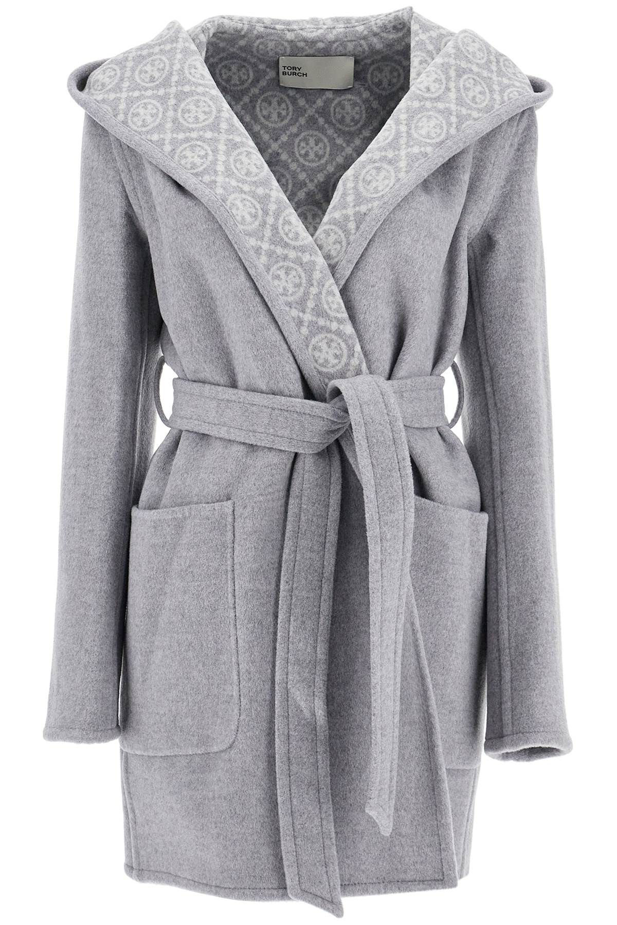 Tory Burch mid-length coat with hood