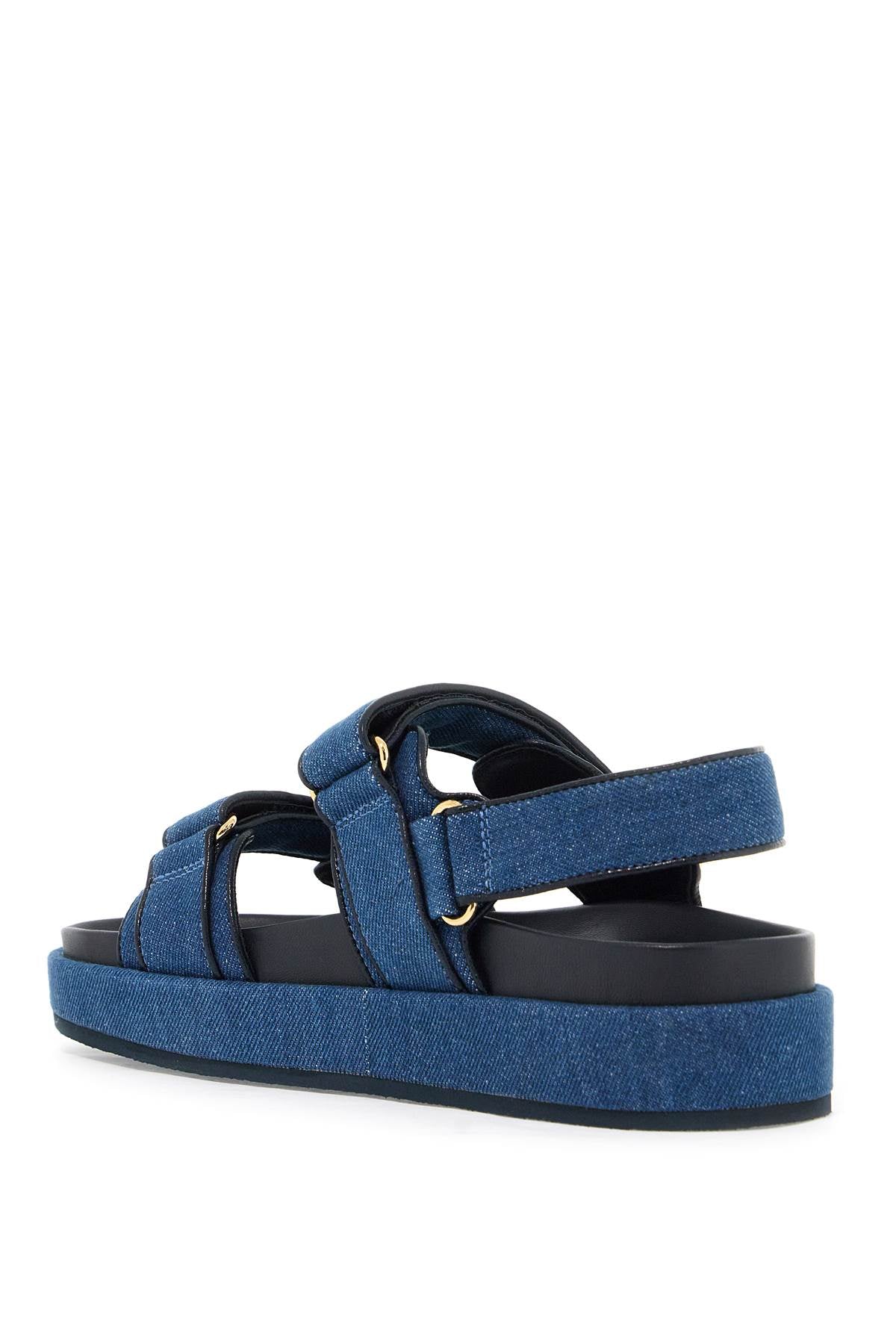 Tory Burch denim kira sandals for