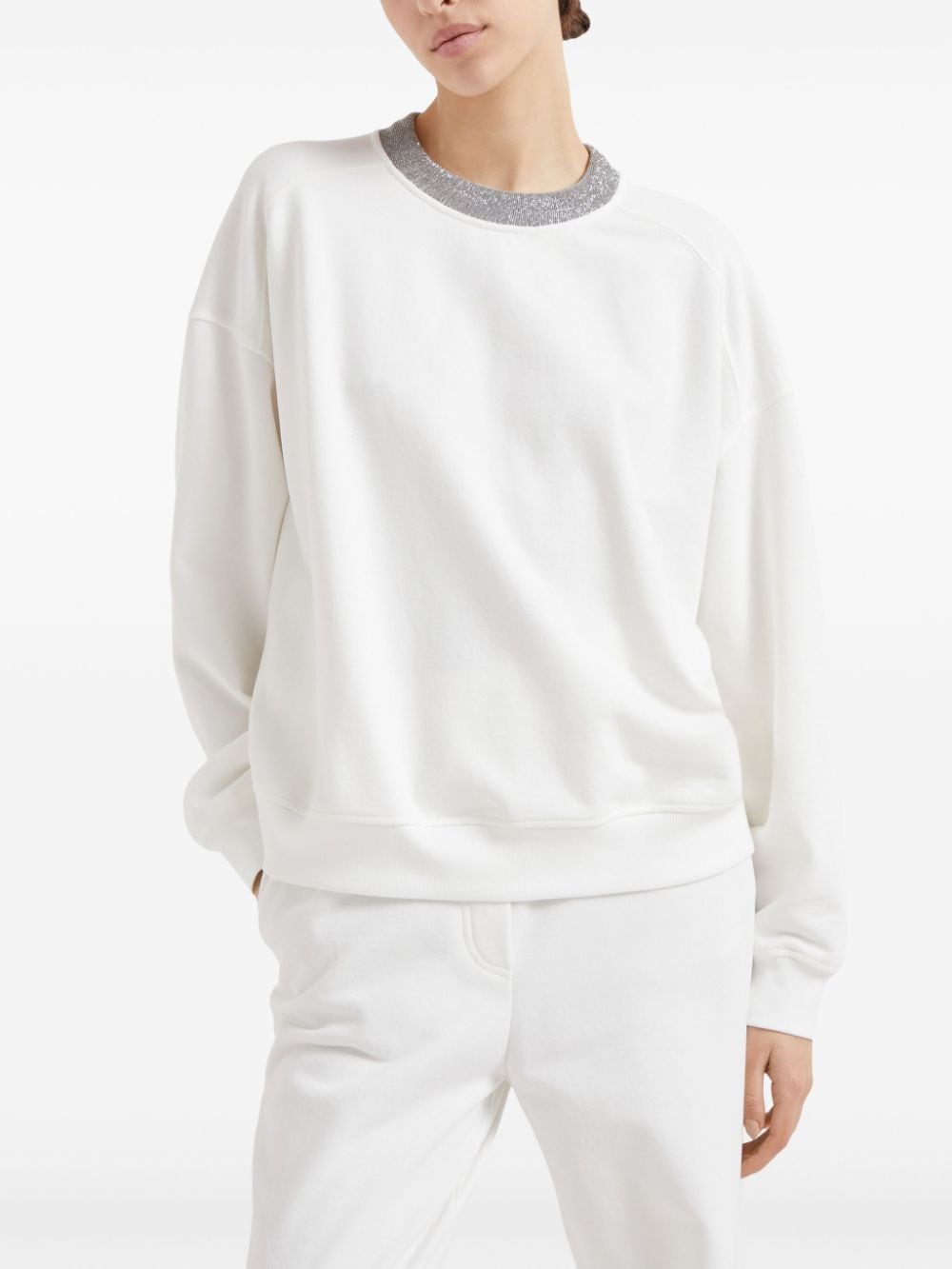 Brunello Cucinelli Sweaters White