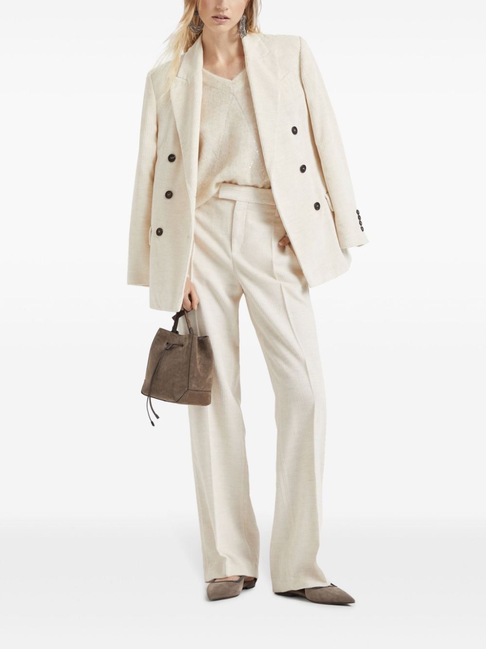 Brunello Cucinelli Jackets Ivory