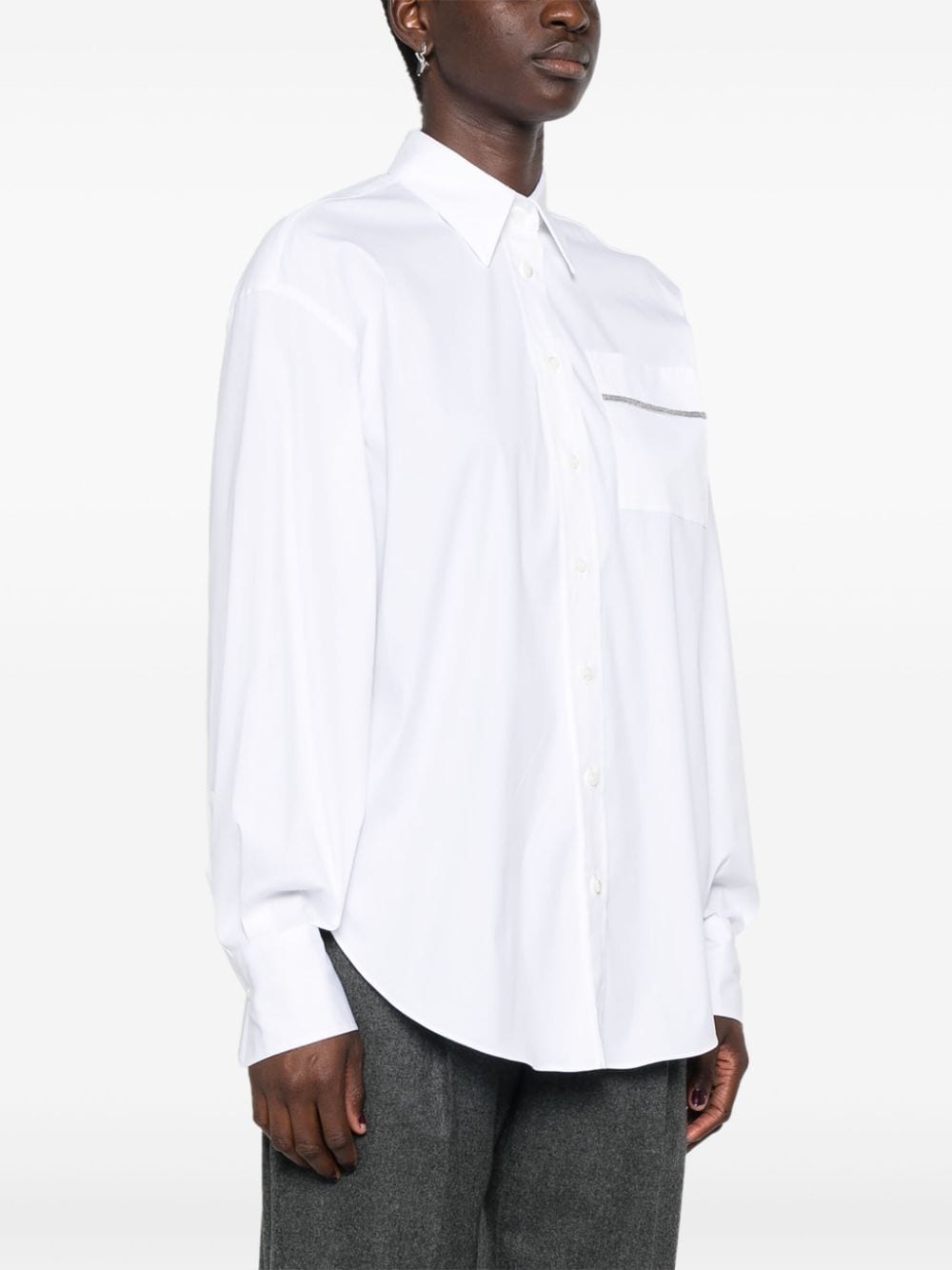 Brunello Cucinelli Shirts White