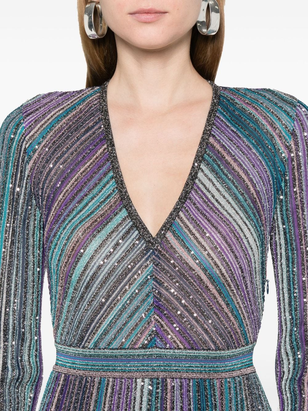 Missoni Dresses Clear Blue