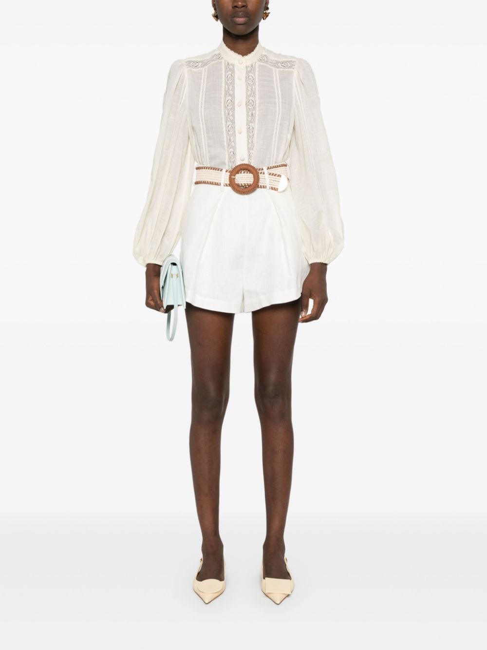 Zimmermann Shorts White