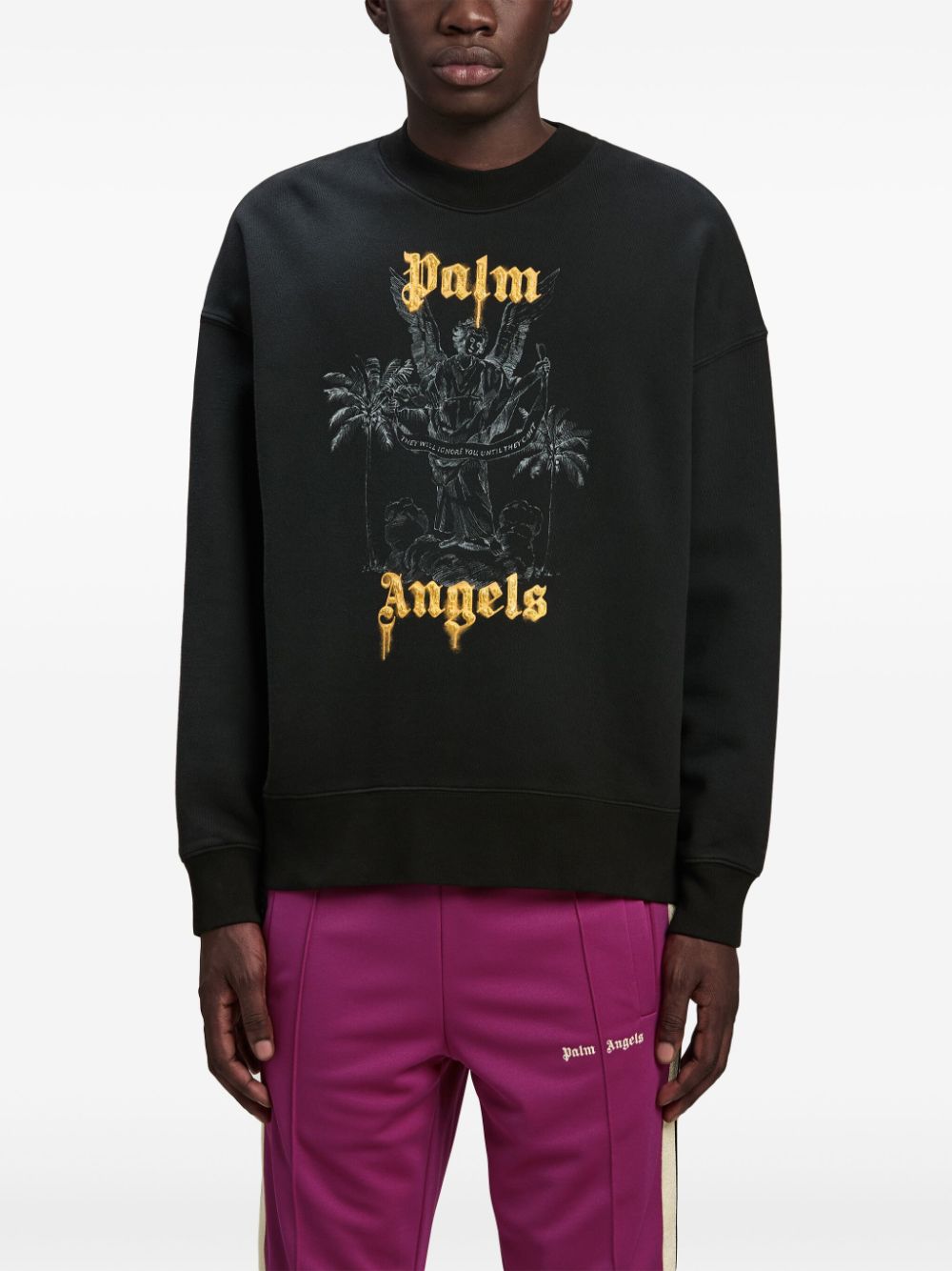 Palm Angels Sweaters Black