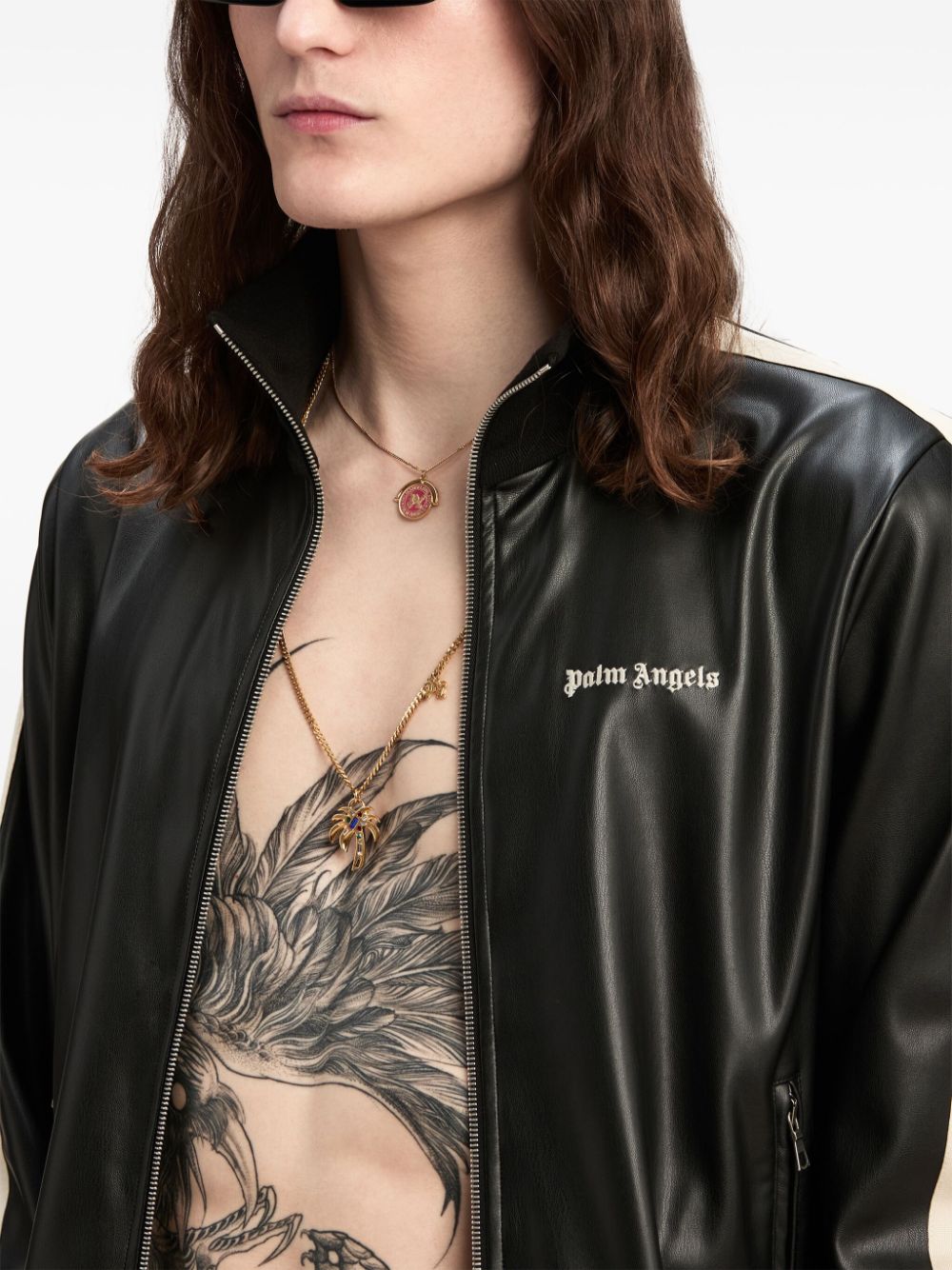 Palm Angels Coats Black