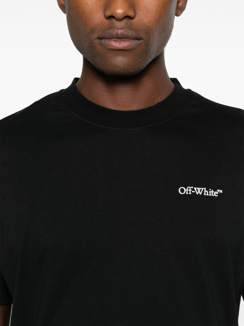 Off White T-shirts and Polos Black