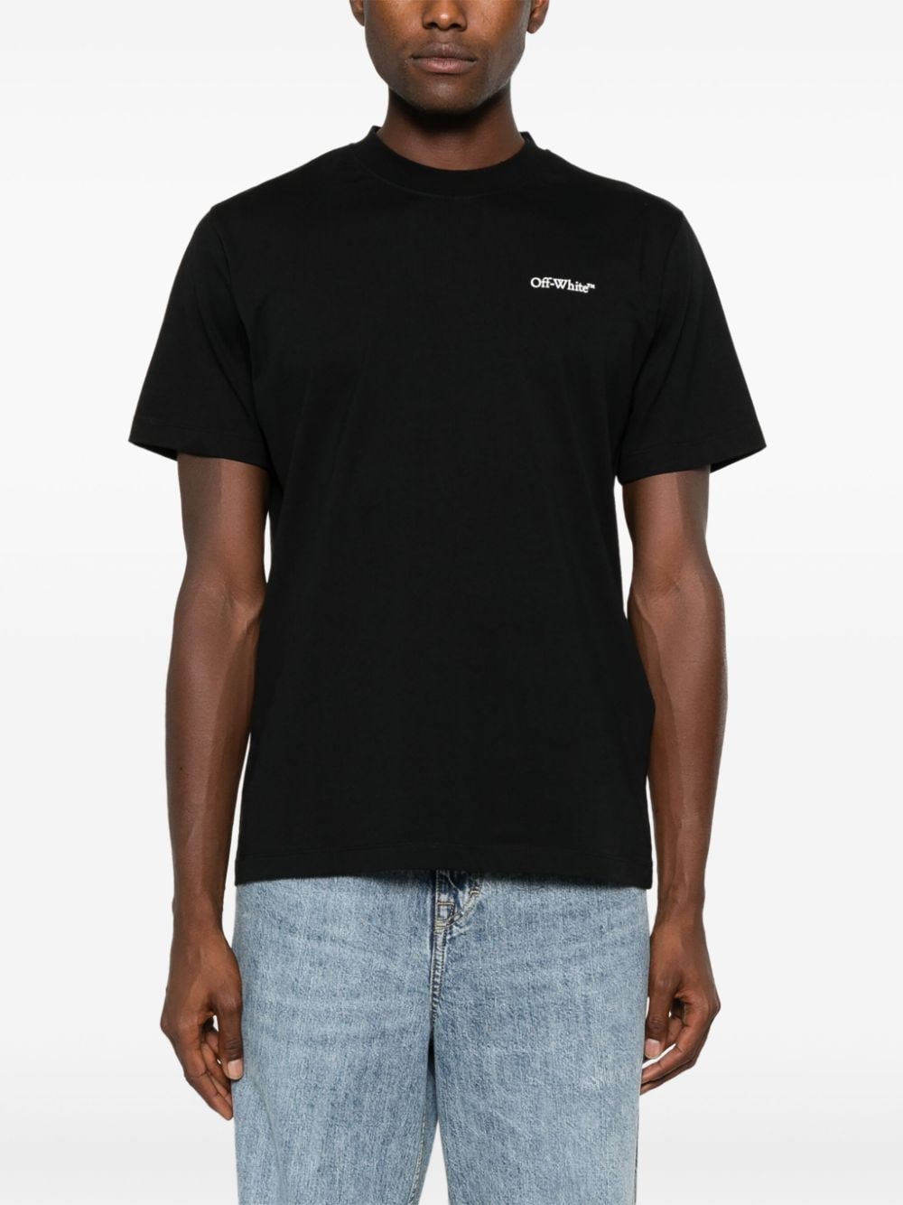 Off White T-shirts and Polos Black