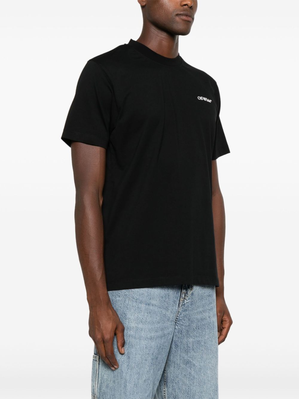 Off White T-shirts and Polos Black